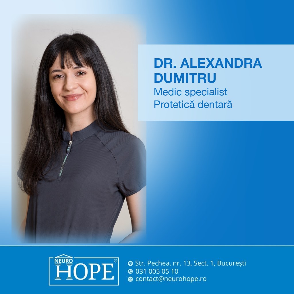 Dr. Alexandra Dumitru, Protetică dentară