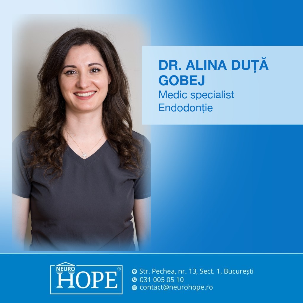 Dr. Alina Duță Gobej, Endodonție