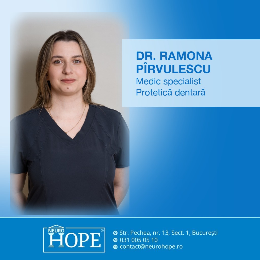 Dr. Ramona Pîrvulescu, Protetică dentară